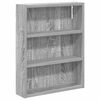 vidaXL Bathroom Wall Cabinet Grey Sonoma 40 x 10 x 50 cm