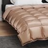 vidaXL Winter Duvet Gold 240 x 200 cm Satin and Microfiber