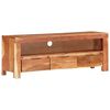 vidaXL TV Cabinet 110x30x40 cm Solid Acacia Wood