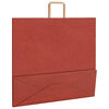vidaXL Paper Bags 250 pcs with Handles Red 54x15x49 cm