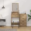 vidaXL Dressing Table Artisan Oak 50 x 41 x 140 cm Engineered Wood