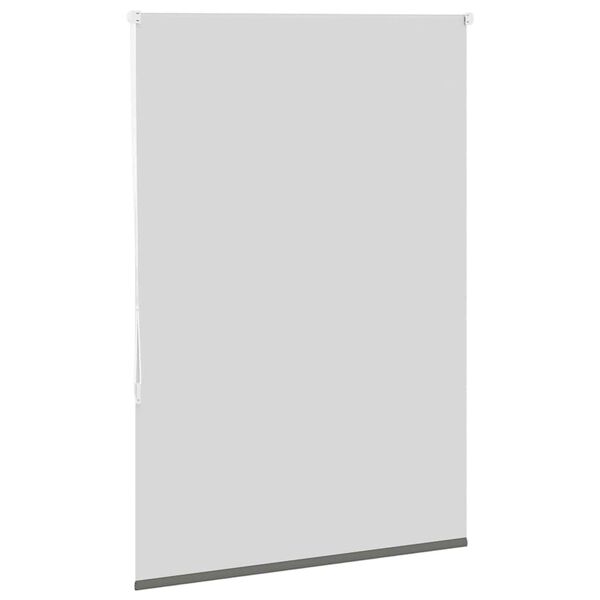 vidaXL Roller Blind Blackout Grey 105x175 cm Fabric Width 100.7 cm Polyester