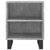 vidaXL Bedside Cabinets 2 pcs Concrete Grey 40x30x50 cm Engineered Wood