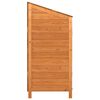 vidaXL Garden Shed Brown 102x52x112 cm Solid Wood Fir