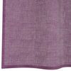 vidaXL Voile Curtains with Loops 2 pcs Purple 140x245 cm