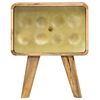 vidaXL Nightstand Solid Mango Wood 40x30x49 cm