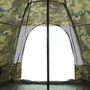 vidaXL Family Tent Tipi 6-Person Camouflage Waterproof
