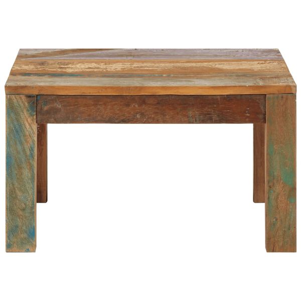 vidaXL Coffee Table 60x60x35 cm Solid Reclaimed Wood
