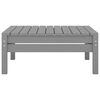 vidaXL 6 Piece Garden Lounge Set Grey Solid Pinewood