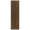 vidaXL Book Cabinet/Room Divider Brown Oak 40x30x103 cm Engineered Wood