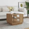 vidaXL Coffee Table Artisan Oak 55x55x42 cm Engineered Wood