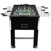 vidaXL Football Table Steel 60 kg 140x74.5x87.5 cm Black