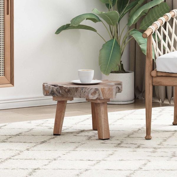 vidaXL Bedside Table Brown 40 x 40 x 25 cm Solid Reclaim Wood