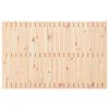vidaXL Wall Headboard 140x3x90 cm Solid Wood Pine