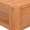 vidaXL Desk with Drawers 120x40x75 cm Solid Wood Teak