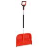 vidaXL Snow Shovel Red 136 cm Aluminium