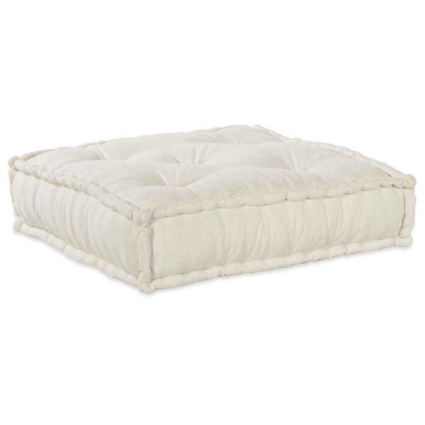 vidaXL Modular Sofa 2 pcs Cream 140 x 70 x 36 cm Fabric