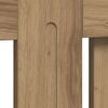 vidaXL Radiator Cover Artisan Oak 172 x 19 x 81.5 cm Engineered Wood