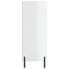 vidaxL Shelf Cabinet High Gloss White 69.5x32.5x90 cm Engineered Wood