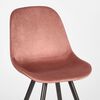 LABEL51 Dining Chairs 2 pcs Capri 46x56x88 cm Old Pink