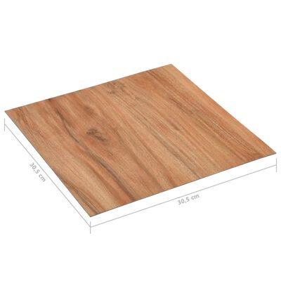 vidaXL Self-adhesive Flooring Planks 5.11 m² PVC Light Wood