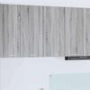 vidaXL Hanging Cabinet Grey Sonoma 80 x 31 x 80 cm Engineered Wood