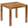 vidaXL Dining Table Solid Acacia Wood 82x80x76 cm