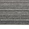 vidaXL Carpet 20 pcs Striped Anthracite 50 x 50 cm 100% Polypropylene