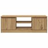 vidaXL TV Cabinet Artisan Oak 102x30x36 cm Engineered Wood
