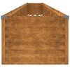 vidaXL Garden Raised Bed 770x50x36 cm Corten Steel
