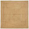 vidaXL Area Rug Beige 300 x 300 cm Jute