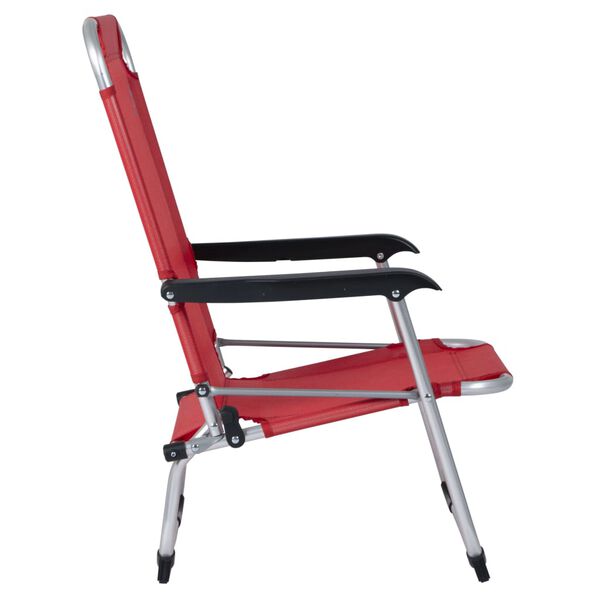Bo-Camp Beach Chair Copa Rio Lyon Red