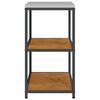 vidaXL Kitchen Storage with Shelf Rusty 90 x 50 x 92 cm Steel