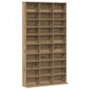 vidaXL CD Cabinet Artisan Oak 101 x 23 x 177.5 cm Engineered Wood