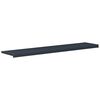 vidaXL Window Sill Anthracite with wood grain 140 x 35 x 4.5 cm PVC