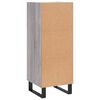 vidaXL Sideboard Grey Sonoma 34.5x34x90 cm Engineered Wood