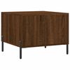 vidaXL Coffee Tables 2 pcs Brown Oak 50x50x40 cm Engineered Wood