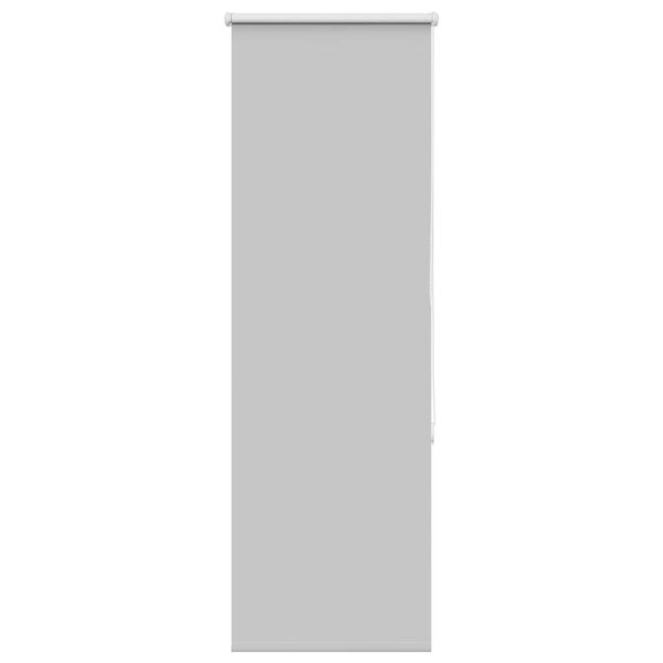 vidaXL Roller Blind Blackout Light Grey 55x130 cm Fabric Width 50.7 cm Polyester