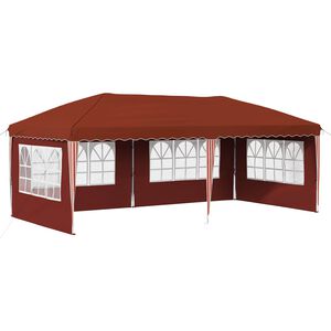 vidaXL Pop-up Party Tent 575 x 289 x 245 cm Terracotta