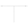 vidaXL Freestanding Manual Retractable Awning 450x350 cm Cream