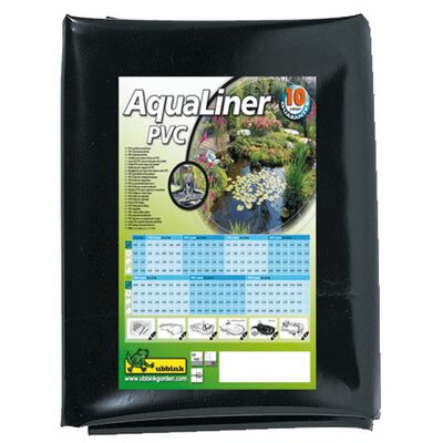 Ubbink AquaLiner Pond Liner PVC 6 x 5 m Black
