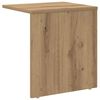 vidaXL End Table Artisan Oak 37 x 32 x 40 cm Engineered Wood