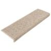 vidaXL Stair Mats 15 pcs 65x21x4 cm Light Beige Rectangular Edge