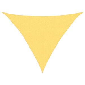 vidaXL Sunshade Sail 160 g/m&sup2; Beige 2.5x2.5x3.5 m HDPE