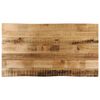 vidaXL Table Top Live Edge 120x60x3.8 cm Solid Wood Rough Mango