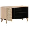 vidaXL TV Cabinet 80x31x46 cm Solid Wood Mango