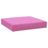 vidaXL Pallet Cushion Pink 60x60x8 cm Oxford Fabric