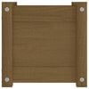 vidaXL Garden Planter Honey Brown 31x31x31 cm Solid Pinewood