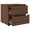vidaXL Storage Cabinet Brown Oak 60 x 48 x 57 cm Engineered Wood