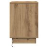 vidaXL Bedside Cabinet Artisan Oak 39 x 34.5 x 50 cm Engineered wood